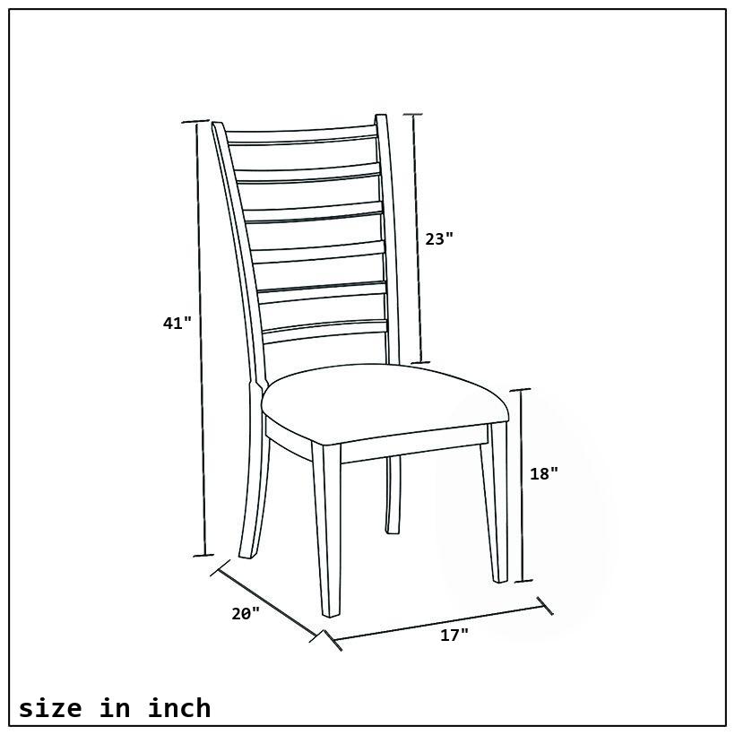 Stainless Chair-size