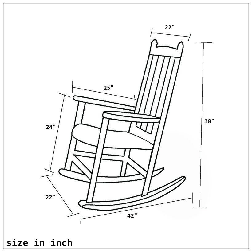 Rocking Chair-size