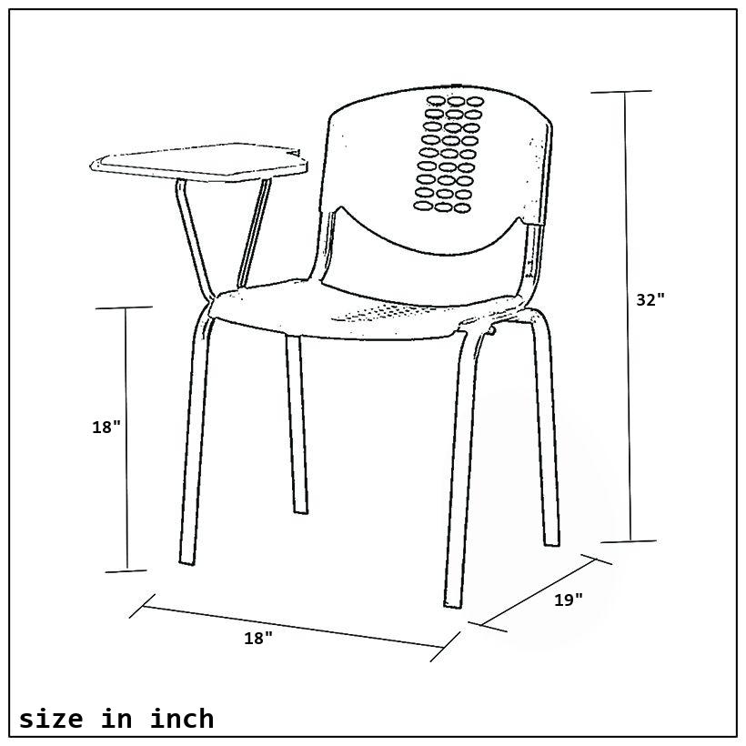 Writing Chair-size