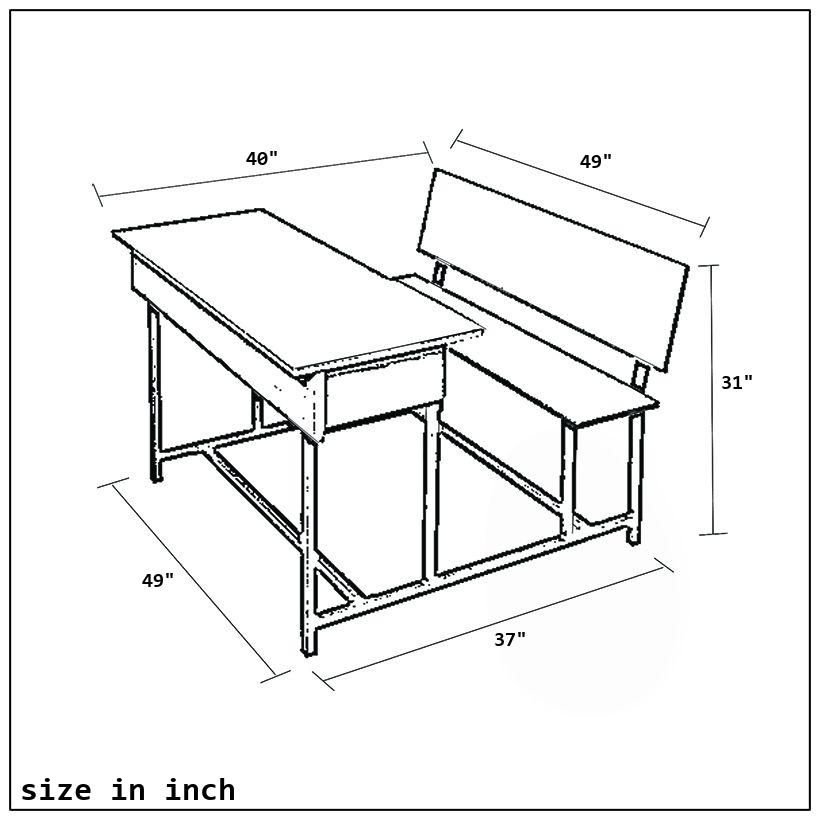 Study Desk-size